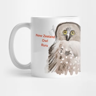 New zealand owl Ruru Mug
